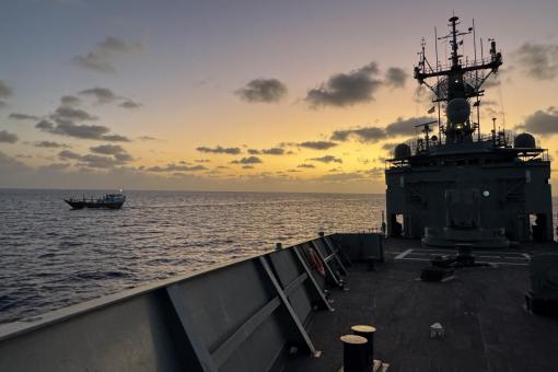 ATALANTA TAKES CONTROL OF DHOW