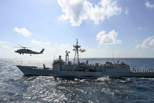 EUNAVFOR ATALANTA flagship ESPS VICTORIA