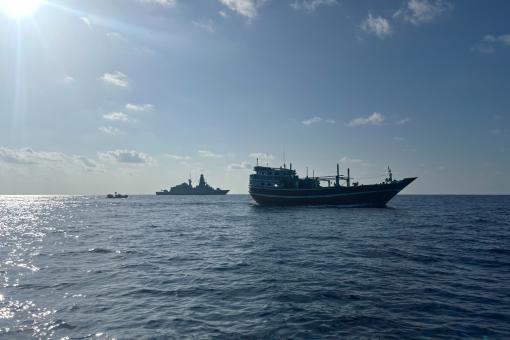 ATALANTA TAKES CONTROL OF THE IRANIAN-FLAGGED VESSEL HIJACKED OFF THE COAST OF SOMALIA